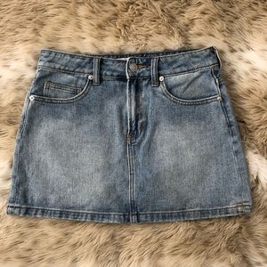 Brandy Melville Jean Skirt